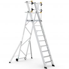 Lagertrappe Wixor klappbar extra sicher 9 Stufen