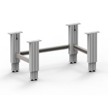 Elektrisch verstellbarer Werkbank-Rahmen 663-1063 mm Höhe 1200 kg Arbeitsplattenlänge 1300-2350 mm