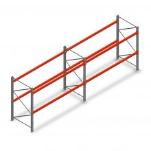 Kombiangebot Palettenregal AR T2 2500x5640x1100 mm (hxbxt) 2 Ebenen 1820kg/Ebene