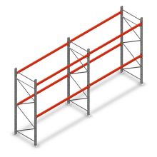Kombiangebot Palettenregal AR T2 3000x5640x1100 mm (HxBxT) 2 Ebenen 2844kg/Eb.