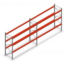 Kombiangebot Palettenregal AR T2 3500x7440x1100 mm (hxbxt) 3 Ebenen 2252kg/Eb.