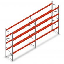 Kombiangebot Palettenregal AR T2 4000x6840x1100 mm (hxbxt) 4 Ebenen 2415kg/eb.