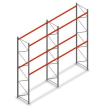 Kombiangebot Palettenregal AR T2 4500x5640x1100 mm (HxBxT) 2 Ebenen 2844kg/Eb.