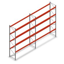 Kombiangebot Palettenregal AR T2 4500x6840x1100 mm (HxBxT) 4 Ebenen 2415kg/Ebene