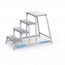 Maschinenaufstieg Zarges AFA P - 4 Stufen 800 mm