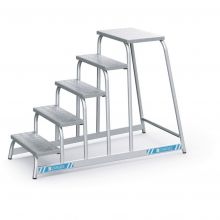 Maschinenleiter Zarges AFA P - 5 Stufen 990 mm