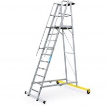 Plattformleiter Zarges ZAP Safemaster Plus S - 10 Stufen 2600 mm