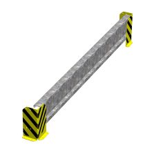 Anfahrschutz 2500mm doppelte Reihe