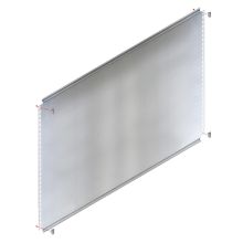 Rückwand Heavy Duty 1000x1000 verzinkt