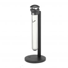 Standascher Infinity rubbermaid schwarz-Edelstahl