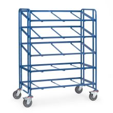 Lagerbehälterwagen 300 kg mit 5 Ebenen 1240x610 offenem Rahmen