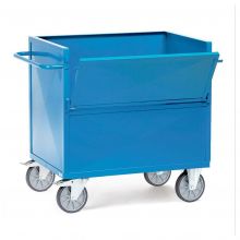 Handwagen 600 kg 1200x800 mit Wänden aus Stahlblech