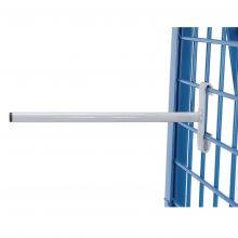 Rundrohrhalter Ø 16 mm für Materialwagen