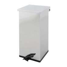 Carro-Kick Tretmülleimer 55 Liter Edelstahl-Optik