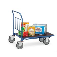 Cash-&-Carry-Wagen 500 kg 1000x700 (LxB) mit Schiebegriff