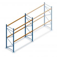 Gebrauchtes JH MPB Palettenregal 3000x2800x1100mm (hxbxt) 2 Ebenen Anfangsregal