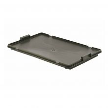 Deckel für LB stapelbaren Behälter 600x400x250 mm schwarz