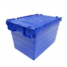 Begra Distributionsbox, Transportbox 600x400x365 mm (lxbxh) blau