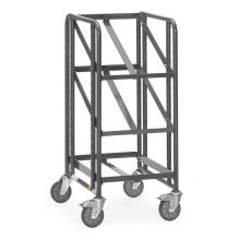 ESD Euro-Lagerbehälterwagen 250 kg mit 3 Ebenen 410x610