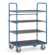 Etagenwagen, Schwerlastwagen 1200x800x1817 mm (HxBxT) 1200 kg mit 4 Ebenen