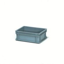 Fetra Eurobehälter, Euronorm Kiste 400x300x145 mm (lxbxh) grau