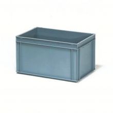 Fetra Eurobehälter, Euro-Norm Kiste 600x400x325 mm (lxbxh) grau