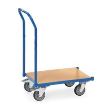 Euronorm-Lagerbehälter Rollplatte 250 kg 605x405 mit Bodenplatte und Schiebegriff
