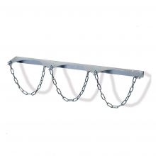 Wandhalter für 3 Gasflaschen mit einem Durchmesser von 320 mm