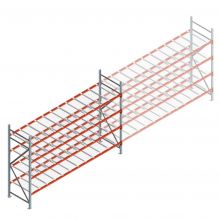 Gebrauchtes Weitspannregal 2150x2000x1200 mm (hxbxt) 4 Ebenen Anfangsregal