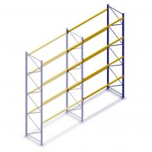 Gebrauchtes Esmena Palettenregal 5250x2700x1100 mm (hxbxt) 4 Ebenen Anbauregal