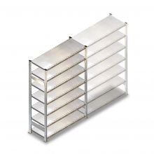 Gebrauchte Schaefer R3000 Fachbodenregal 2300x1000x500mm (hxbxt) 7 Ebenen Anfangsregal