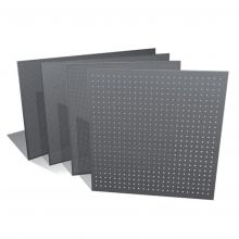 Werkzeugtafel mit runden Löchern 960x980 mm RAL7012