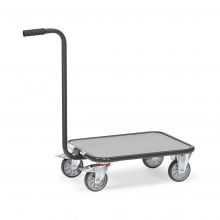 Greeproller 250 kg 600x500 mm mit Holzplattform in Anthrazit