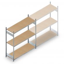 Weitspannregal HD 2000x2250x600 mm (hxbxt) 3 Ebenen Anfangsregal