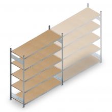 Weitspannregal HD 2000x2250x600 mm (hxbxt) 5 Ebenen Anfangsregal