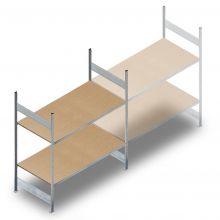 Weitspannregal HD 2000x2250x800 mm (hxbxt) 2 Ebenen Anfangsregal