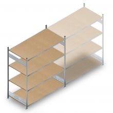 Weitspannregal HD 2000x2250x800 mm (hxbxt) 4 Ebenen Anfangsregal