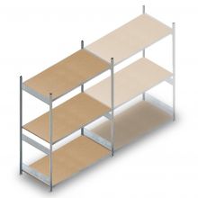 Weitspannregal HD 2500x2250x800 mm (hxbxt) 3 Ebenen Anfangsregal