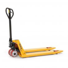 Palettenhubwagen, Palettenpumpe 2000 kg Polyurethan-Drehrollen und Polyurethan-Gabelrollen