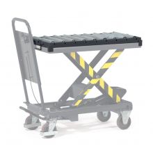 Heftafel Rollenbahn 500 kg 1010x520 mm (lxb) mit Aufsatzrahmen