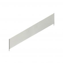 Einhaktrennwand Heavy Duty 600x140 lichtgrau