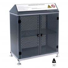 Schrank für Lagerung von pyrotechnischen Geräten