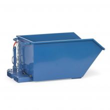 Kippbehälter 1000 kg mit Ablasshahn