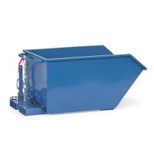Kippbehälter 1000 kg mit Ablasshahn