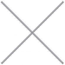Kreuzstreben-Set 1000 mm für Medium Duty Fachbodenregal