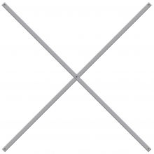 Kreuzstreben-Set 1300 mm für Medium Duty Fachbodenregal