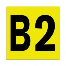 Kunststoff Standort-Gangschild Anzeigeschild 150x150