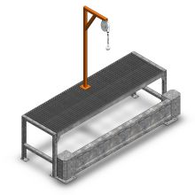 Ladetisch Akkuladestation komplett