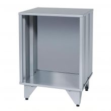 Kombi-Schrank ohne Laden auf Füßen