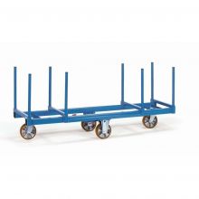 Langmaterialwagen mit Rungen. 850